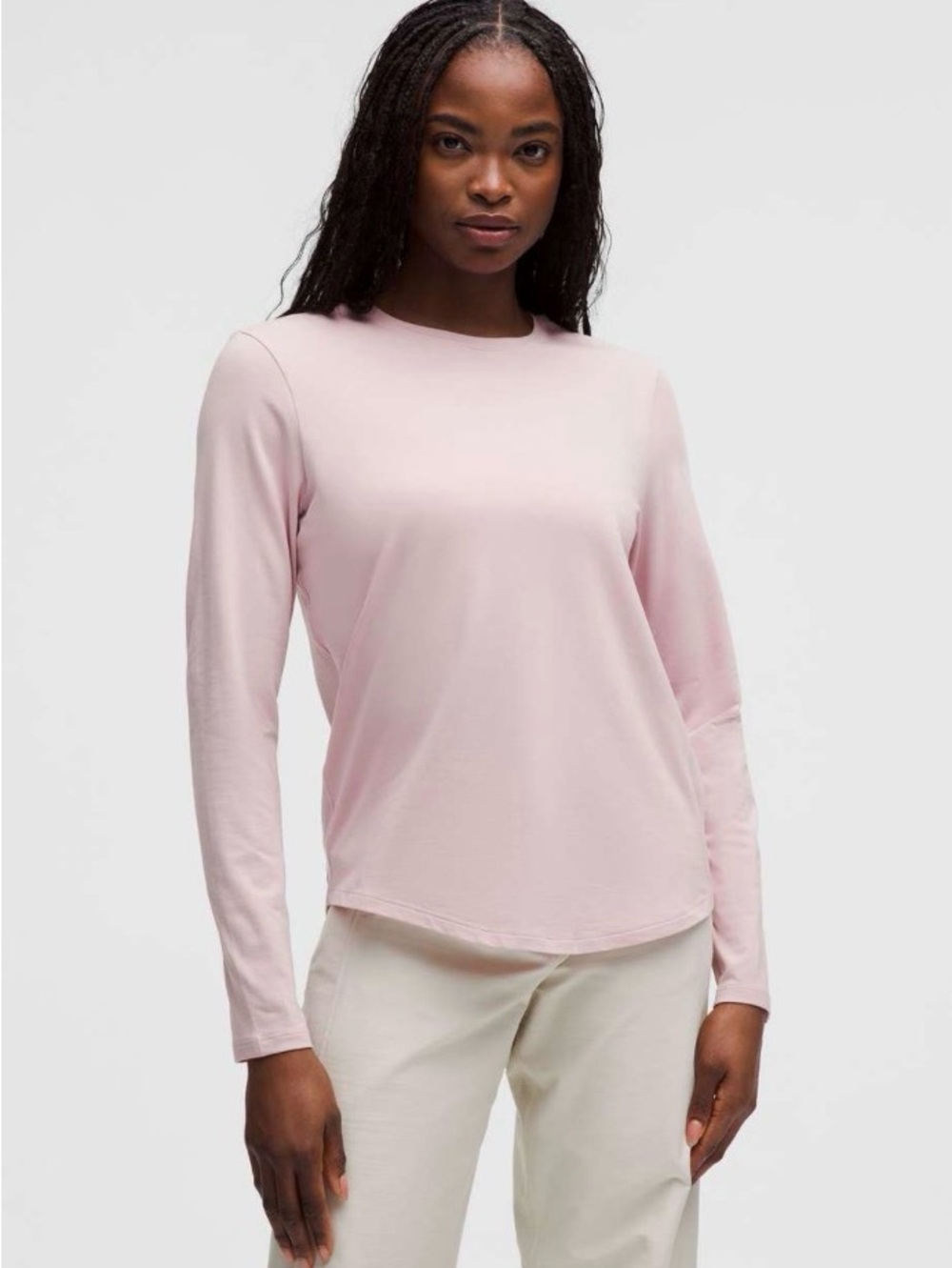 lululemon athletica Love Long Sleeve Top Pink Haze